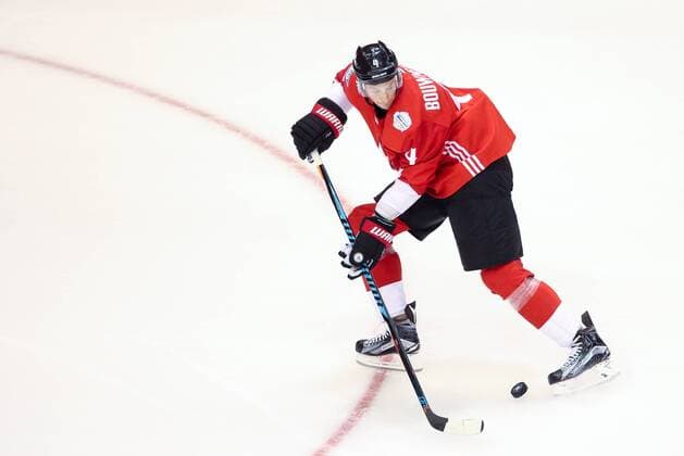 Eishockey, World Cup of Hockey, Kanada - Team Europa Ice hockey Eishockey - World Cup of Hockey 2016 TORONTO,CANADA,21.SEP.16 - ICE HOCKEY - NHL Eishockey Herren USA National Hockey League, World Cup of Hockey 2016, Canada vs Team Europe. Image shows Jay Bouwmeester (CAN). GEPAxpictures xMaticxKlansek