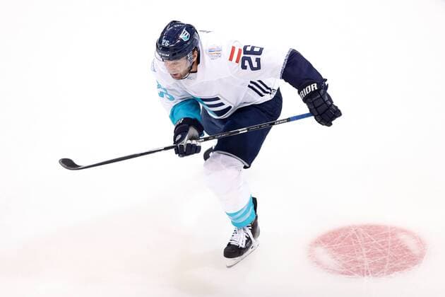 Eishockey, World Cup of Hockey, Kanada - Team Europa Ice hockey Eishockey - World Cup of Hockey 2016 TORONTO,CANADA,21.SEP.16 - ICE HOCKEY - NHL Eishockey Herren USA National Hockey League, World Cup of Hockey 2016, Canada vs Team Europe. Image shows Thomas Vanek (AUT). GEPAxpictures xMaticxKlansek