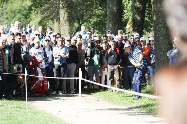 GOLF - Porsche European Open BAD GRIESBACH,GERMANY,22.SEP.16 - GOLF - Porsche European Open, GC Bad Griesbach. Image shows Padraig Harrington (IRL). GEPAxpictures xFelixxRoittner