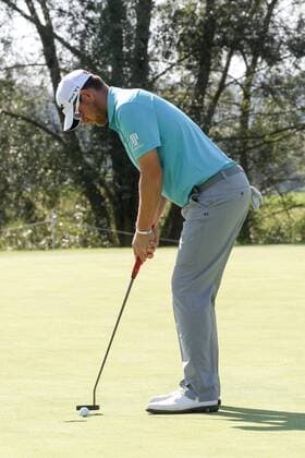 GOLF - Porsche European Open BAD GRIESBACH,GERMANY,22.SEP.16 - GOLF - Porsche European Open, GC Bad Griesbach. Image shows Bernd Wiesberger (AUT). GEPAxpictures xFelixxRoittner