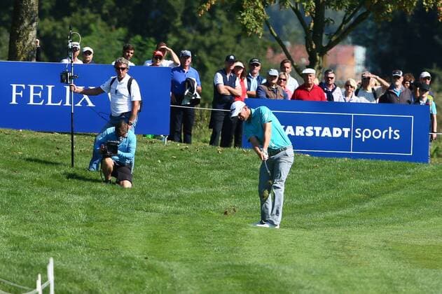 GOLF - Porsche European Open BAD GRIESBACH,GERMANY,22.SEP.16 - GOLF - Porsche European Open, GC Bad Griesbach. Image shows Bernd Wiesberger (AUT). GEPAxpictures xFelixxRoittner