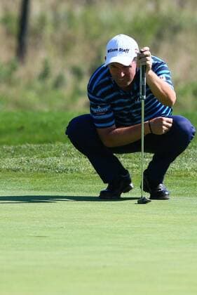 GOLF - Porsche European Open BAD GRIESBACH,GERMANY,22.SEP.16 - GOLF - Porsche European Open, GC Bad Griesbach. Image shows Padraig Harrington (IRL). GEPAxpictures xFelixxRoittner