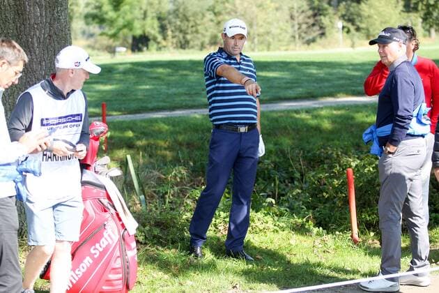 GOLF - Porsche European Open BAD GRIESBACH,GERMANY,22.SEP.16 - GOLF - Porsche European Open, GC Bad Griesbach. Image shows Padraig Harrington (IRL). GEPAxpictures xFelixxRoittner