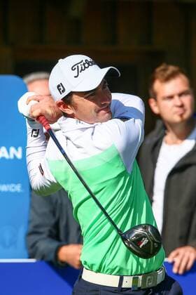 GOLF - Porsche European Open BAD GRIESBACH,GERMANY,22.SEP.16 - GOLF - Porsche European Open, GC Bad Griesbach. Image shows Gary Stal (FRA). GEPAxpictures xFelixxRoittner