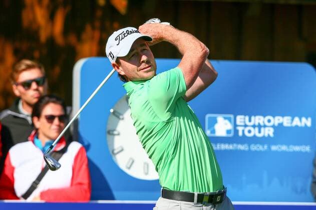 GOLF - Porsche European Open BAD GRIESBACH,GERMANY,22.SEP.16 - GOLF - Porsche European Open, GC Bad Griesbach. Image shows Brett Rumford (AUS). GEPAxpictures xFelixxRoittner