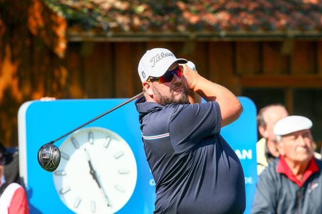 GOLF - Porsche European Open BAD GRIESBACH,GERMANY,22.SEP.16 - GOLF - Porsche European Open, GC Bad Griesbach. Image shows Victor Dubuisson (FRA). GEPAxpictures xFelixxRoittner