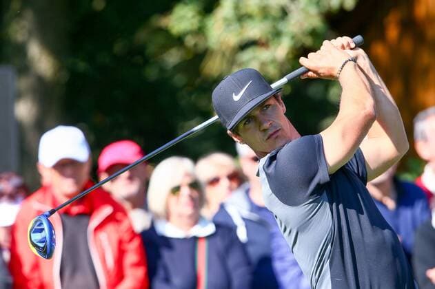 GOLF - Porsche European Open BAD GRIESBACH,GERMANY,22.SEP.16 - GOLF - Porsche European Open, GC Bad Griesbach. Image shows Thorbjorn Olesen (DEN). GEPAxpictures xFelixxRoittner