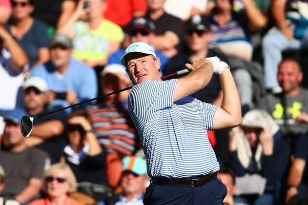 GOLF - Porsche European Open BAD GRIESBACH,GERMANY,22.SEP.16 - GOLF - Porsche European Open, GC Bad Griesbach. Image shows Ernie Els (RSA). GEPAxpictures xFelixxRoittner