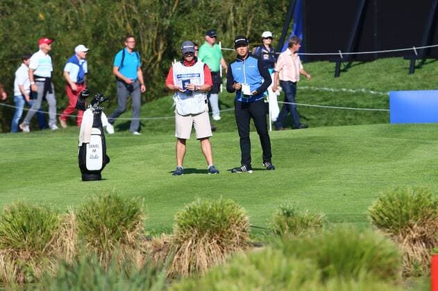 GOLF - Porsche European Open BAD GRIESBACH,GERMANY,22.SEP.16 - GOLF - Porsche European Open, GC Bad Griesbach. Image shows Daniel Im (USA). GEPAxpictures xFelixxRoittner