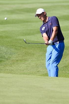 GOLF - Porsche European Open BAD GRIESBACH,AUSTRIA,25.SEP.16 -GOLF - Porsche European Open, GC Bad Griesbach. Image shows Lukas Nemecz (AUT). GEPAxpictures xFelixxRoittner