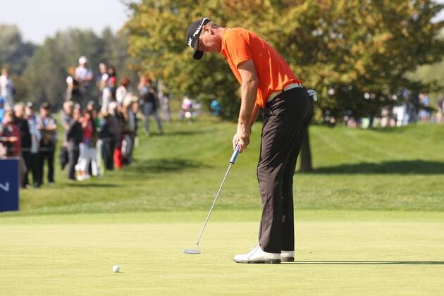 GOLF - Porsche European Open BAD GRIESBACH,AUSTRIA,25.SEP.16 -GOLF - Porsche European Open, GC Bad Griesbach. Image shows Robert Karlsson (SWE). GEPAxpictures xFelixxRoittner