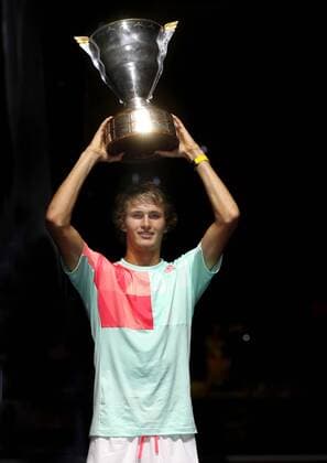 XXI International Tennis Tournament St.Petersburg Open 2016 ATP Tennis Herren World Tour 250, KSK SIBUR ARENA . final. Alexander Zverev (GER).