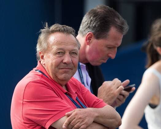 US Open 2016 ,Dirk Hordorff und Stefan Wechslberger von der Agentur Global Sports Management Tennis - US Open 2016 - Grand Slam ITF ATP Tennis Herren WTA Tennis Damen - USTA Billie Jean King National Tennis Center - New York - New York - USA - 5 September 2016. Juergen Hasenkopf