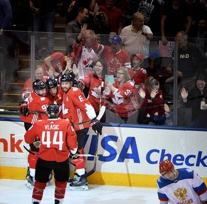 World Cup of Hockey 2016, Toronto, Canada. Kanada vinner över rysslandSidney Crosby Canada - Russia 5-3. 2016-09-25  xWIXTRÖMxJIMMYx AB01111990