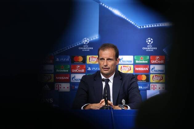 FC Juventus press conference PK Pressekonferenz - Zagreb, Croatia 26.09.2016., Zagreb, Croatia - FC Juventus held press conference before Champions League match with GNK Dinamo. Massimiliano Allegri.  RobertxAnic PIXSELL