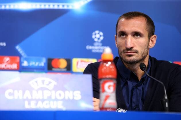 FC Juventus press conference PK Pressekonferenz - Zagreb, Croatia 26.09.2016., Zagreb, Croatia - FC Juventus held press conference before Champions League match with GNK Dinamo. Giorgio Chiellini.  RobertxAnic PIXSELL