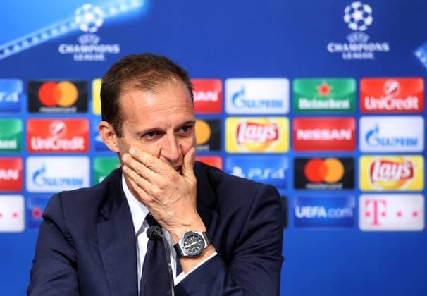 FC Juventus press conference PK Pressekonferenz - Zagreb, Croatia 26.09.2016., Zagreb, Croatia - FC Juventus held press conference before Champions League match with GNK Dinamo. Massimiliano Allegri.  RobertxAnic PIXSELL