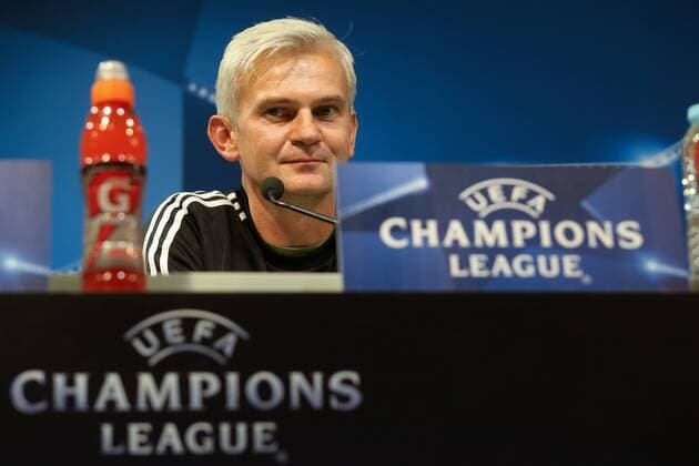 Bilder des Tages - SPORT Lissabon - Fussball Champions League, Pressekonferenz Legia Warschau: JACEK MAGIERA  160926PYK071