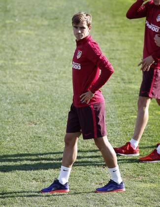 Griezmann. Atletico training session. In this picture, Griezmann. xANGELxRIVEROx 