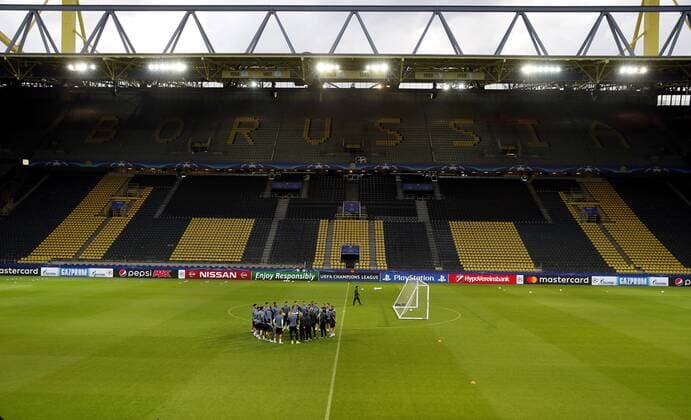 . Real Madrid training session before Champions League match against Borussia Dortmund. xFOTOxCHEMAxREYx 