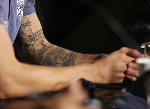 Kroos en rueda de prensa. Real Madrid training session before Champions League match against Borussia Dortmund. In this picture, Kroos at press conference PK Pressekonferenz xFOTOxCHEMAxREYx 