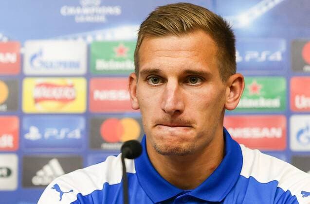 26.09.2016, King Power Stadium, Leicester, ENG, UEFA CL, Leicester City, Pressekonferenz, im Bild Marc Albrighton of Leicester City Marc Albrighton of Leicester City during Pressconference before the UEFA Championsleague Group G Match between Leicester City and FC Porto at the King Power Stadium in Leicester, Great Britain on 2016 09 26. Leicester  EP_fil  