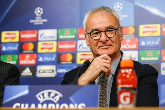 26.09.2016, King Power Stadium, Leicester, ENG, UEFA CL, Leicester City, Pressekonferenz, im Bild Leicester City manager Claudio Ranieri Leicester City manager Claudio Ranieri during Pressconference before the UEFA Championsleague Group G Match between Leicester City and FC Porto at the King Power Stadium in Leicester, Great Britain on 2016 09 26. Leicester  EP_fil  
