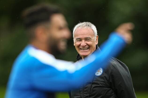 26.09.2016, Trainingsground, Leicester, ENG, UEFA CL, Leicester City, Training, im Bild Leicester City manager Claudio Ranieri Leicester City manager Claudio Ranieri during Trainingssession before the UEFA Championsleague Group G Match between Leicester City and FC Porto at the Trainingsground in Leicester, Great Britain on 2016 09 26. Leicester  EP_fil  