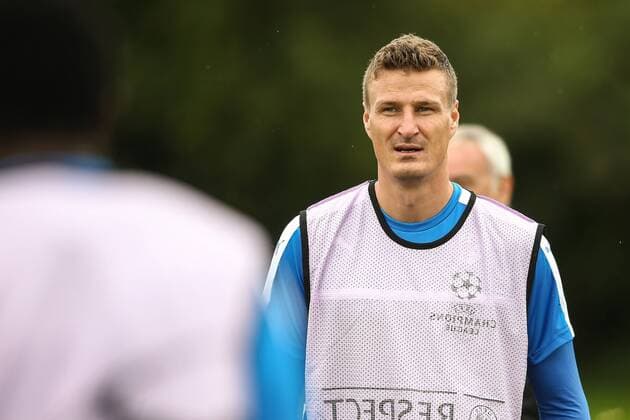 26.09.2016, Trainingsground, Leicester, ENG, UEFA CL, Leicester City, Training, im Bild Robert Huth of Leicester City Robert Huth of Leicester City during Trainingssession before the UEFA Championsleague Group G Match between Leicester City and FC Porto at the Trainingsground in Leicester, Great Britain on 2016 09 26. Leicester  EP_fil  