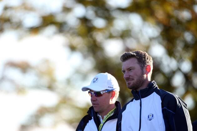 GOLF - Ryder Cup 2016 CHASKA,MINNESOTA,USA,27.SEP.16 - GOLF - Ryder Cup, Hazeltine National Golf Club. Image shows Chris Wood (ENG). GEPAxpictures xDanielxGoetzhaber