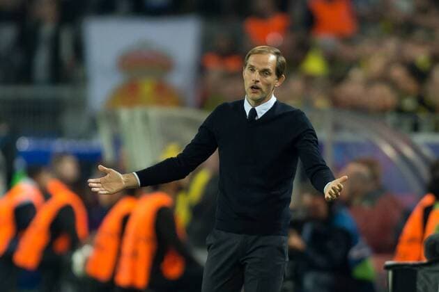 Dortmund, Germany 27.09.2016, UEFA Champions League - 2016 17 Season, Group F - Matchday 2, BV Borussia Dortmund - Real Madrid, Trainer Thomas Tuchel (BVB) ( DeFodi001