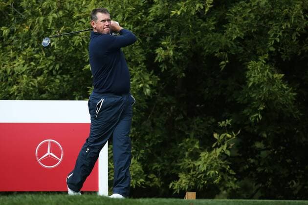GOLF - Ryder Cup 2016 CHASKA,MINNESOTA,USA,27.SEP.16 - GOLF - Ryder Cup, Hazeltine National Golf Club. Image shows Lee Westwood (ENG). GEPAxpictures xDanielxGoetzhaber