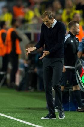 Dortmund, Germany 27.09.2016, UEFA Champions League - 2016 17 Season, Group F - Matchday 2, BV Borussia Dortmund - Real Madrid, Trainer Thomas Tuchel (BVB) ( DeFodi001