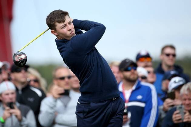 GOLF - Ryder Cup 2016 CHASKA,MINNESOTA,USA,27.SEP.16 - GOLF - Ryder Cup, Hazeltine National Golf Club. Image shows Matthew Fitzpatrick (ENG). GEPAxpictures xDanielxGoetzhaber