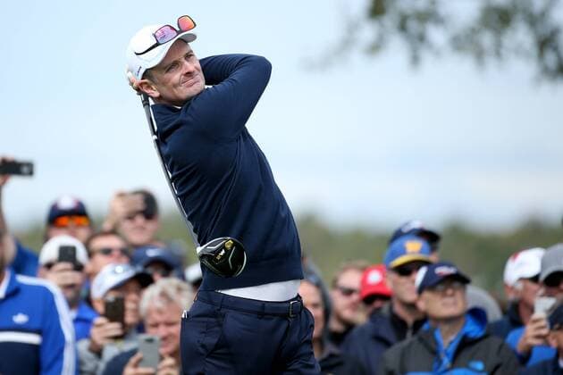 GOLF - Ryder Cup 2016 CHASKA,MINNESOTA,USA,27.SEP.16 - GOLF - Ryder Cup, Hazeltine National Golf Club. Image shows Justin Rose (ENG). GEPAxpictures xDanielxGoetzhaber