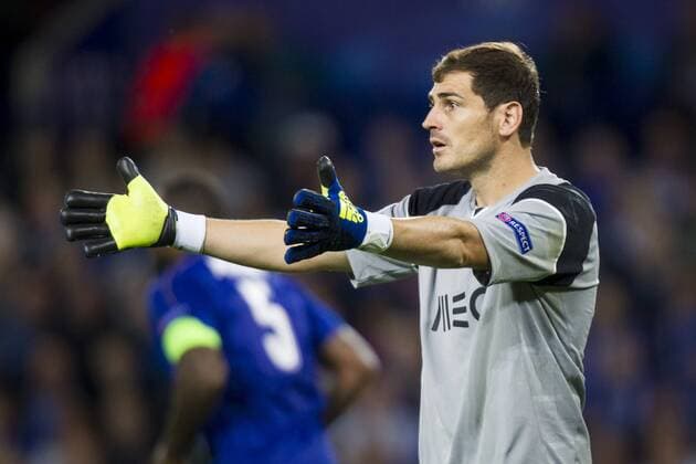27.09.2016. King Power Stadium, Leicester, England. UEFA Champions League Football. Leicester City versus FC Porto. Iker Casillas of FC Porto. xGrahamxWilsonx  ActionPlus11793908