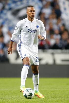 Kobenhavn s Mathias Zanka Jorgensen pictured in action during a soccer game between Danish club F.C. Kobenhavn and Belgian team Club Brugge KV in Copenhagen, Denmark, Tuesday 27 September 2016, the second game in the group stage of the UEFA Champions League competition, in group G. BRUNOxFAHY  x04942005x