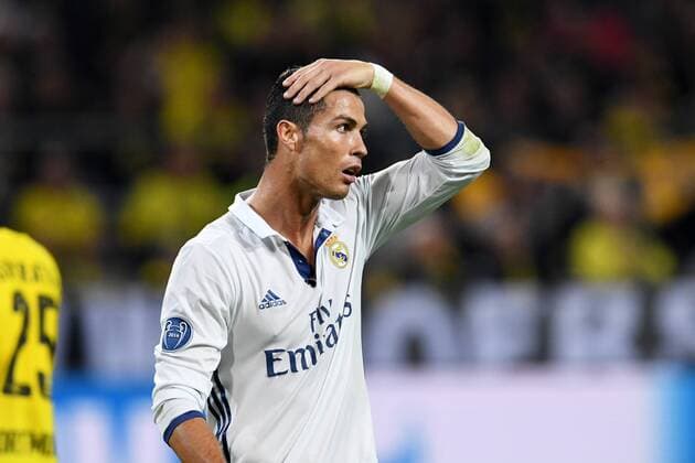 Fussball, UEFA Champions League, Saison 2016 2017, Spieltag 2, Borussia Dortmund vs Real Madrid CF , 27.09.2016, BVB Stadion Dortmund, Christiano Ronaldo, Real Madrid , Aktion Einzelbild