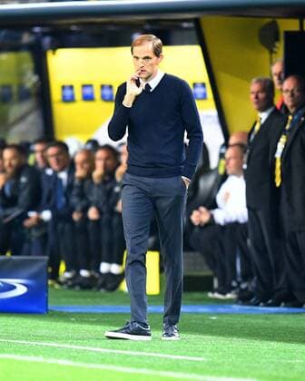 Fussball, UEFA Champions League, Saison 2016 2017, Spieltag 2, Borussia Dortmund vs Real Madrid CF , 27.09.2016, BVB Stadion Dortmund, Thomas Tuchel Trainer BVB, Aktion Einzelbild