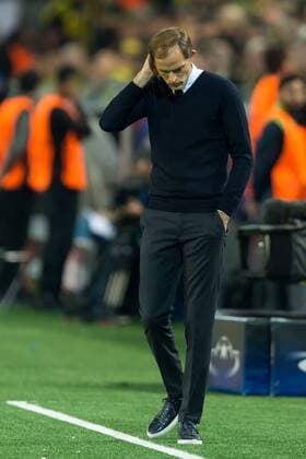 Dortmund, Germany 27.09.2016, UEFA Champions League - 2016 17 Season, Group F - Matchday 2, BV Borussia Dortmund - Real Madrid, 2:2, Trainer Thomas Tuchel (BVB) ( DeFodi001