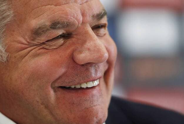 Britain Football Soccer - England - Sam Allardyce press conference PK Pressekonferenz - Hilton Hotel, St. George’s Park, Burton upon Trent, Staffordshire - 25 7 16 England manager Sam Allardyce during the press conference FOOTBALL : Sam Allardyce - Affaire de Corruption - Retro - 27 09 2016 ActionImages Panoramic  UKZmwK