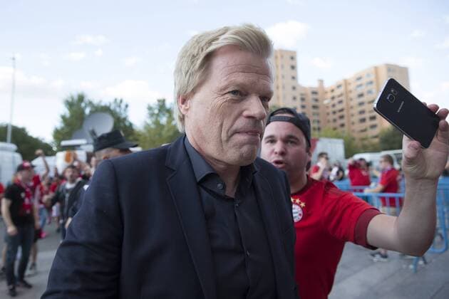 Oliver Kahn before the match of Group stage of Champions League Atletico de Madrid and Bayern Munich at Vicente Calderon Stadium in Madrid. September 28, 2016.  (20160928016)