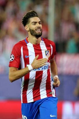 Yannick Carrasco ( Atletico Madrid ) nach dem 1:0, Atletico Madrid vs. FC Bayern Muenchen, Fussball, Champions League, 2. Spieltag, 28.09.2016, Madrid Copyright: xLANGERx xEibner-Pressefotox EP_hlr