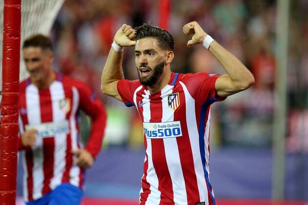 Yannick Carrasco ( Atletico Madrid ) , Atletico Madrid vs. FC Bayern Muenchen, Fussball, Champions League, 2. Spieltag, 28.09.2016, Madrid Copyright: xLANGERx xEibner-Pressefotox EP_hlr