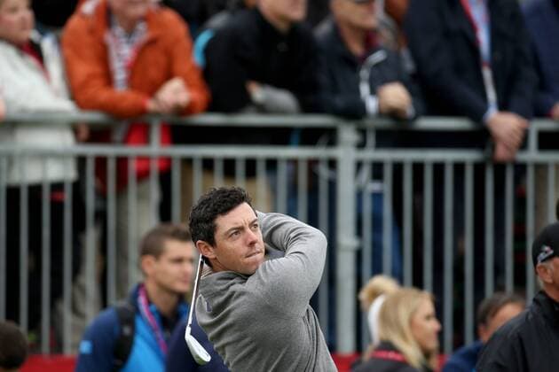 GOLF - Ryder Cup 2016 CHASKA,MINNESOTA,USA,28.SEP.16 - GOLF - Ryder Cup, Hazeltine National Golf Club. Image shows Rory Mcilroy (IRL). GEPAxpictures xDanielxGoetzhaber