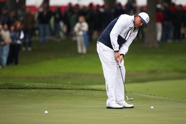 GOLF - Ryder Cup 2016 CHASKA,MINNESOTA,USA,28.SEP.16 - GOLF - Ryder Cup, Hazeltine National Golf Club. Image shows Phil Mickelson (USA). GEPAxpictures xDanielxGoetzhaber