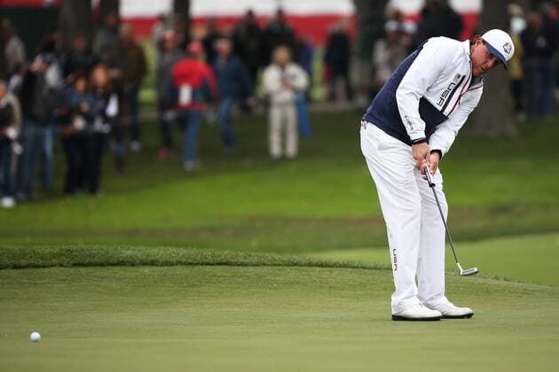 GOLF - Ryder Cup 2016 CHASKA,MINNESOTA,USA,28.SEP.16 - GOLF - Ryder Cup, Hazeltine National Golf Club. Image shows Phil Mickelson (USA). GEPAxpictures xDanielxGoetzhaber