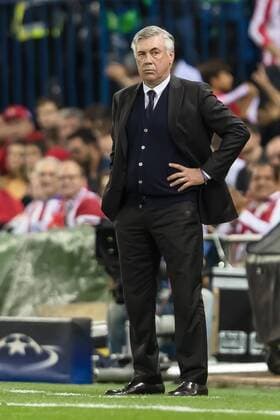 Madrid, Spain 28.09.2016, UEFA Champions League - 2016 17 Season, Group D - Matchday 2, Atletico Madrid - FC Bayern Muenchen, Cheftrainer Carlo Ancelotti (FCB) ( DeFodi048