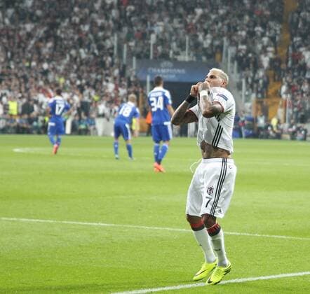 UEFA Champions League Group B match between Besiktas and Dynamo Kiev at Vodafone Arena in Istanbul , Turkey , 28 September 2016. Pictured : Ricardo Quaresma of Besiktas. 
