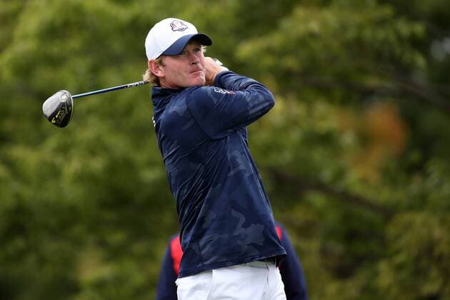 GOLF - Ryder Cup 2016 CHASKA,MINNESOTA,USA,28.SEP.16 - GOLF - Ryder Cup, Hazeltine National Golf Club. Image shows Brandt Snedeker (USA). GEPAxpictures xDanielxGoetzhaber